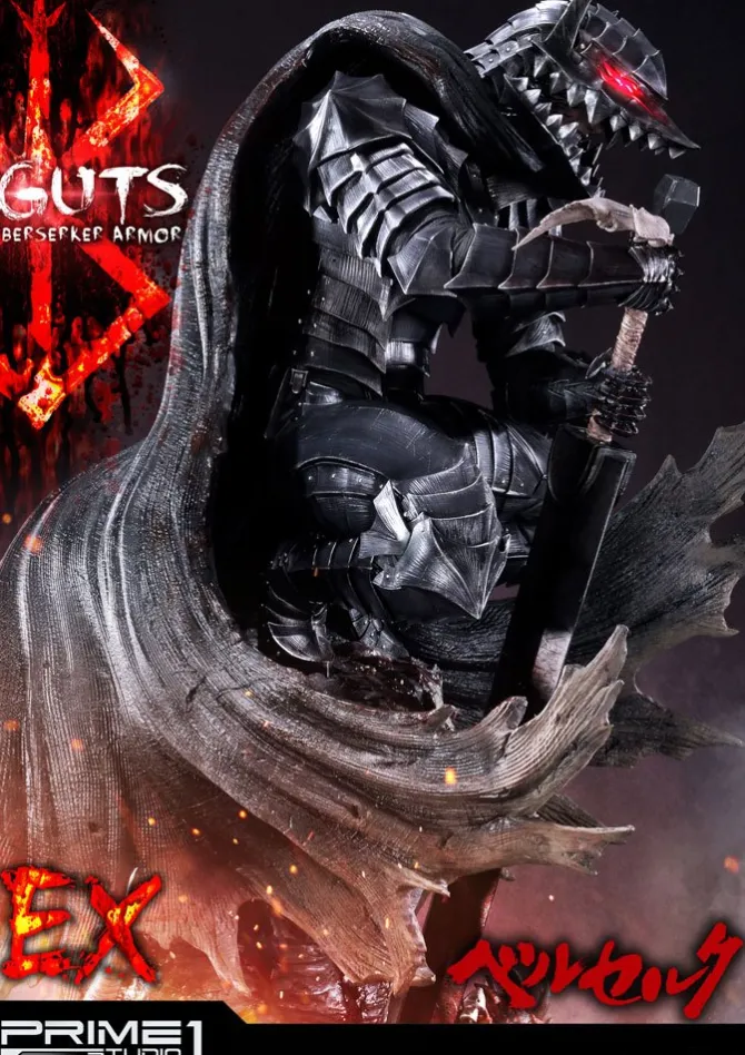 Berserk - Guts Statue - Berserker Armor Version / Exklusive: Prime 1 Studio