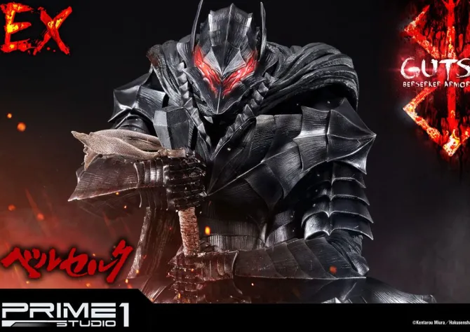 Berserk - Guts Statue - Berserker Armor Version / Exklusive: Prime 1 Studio