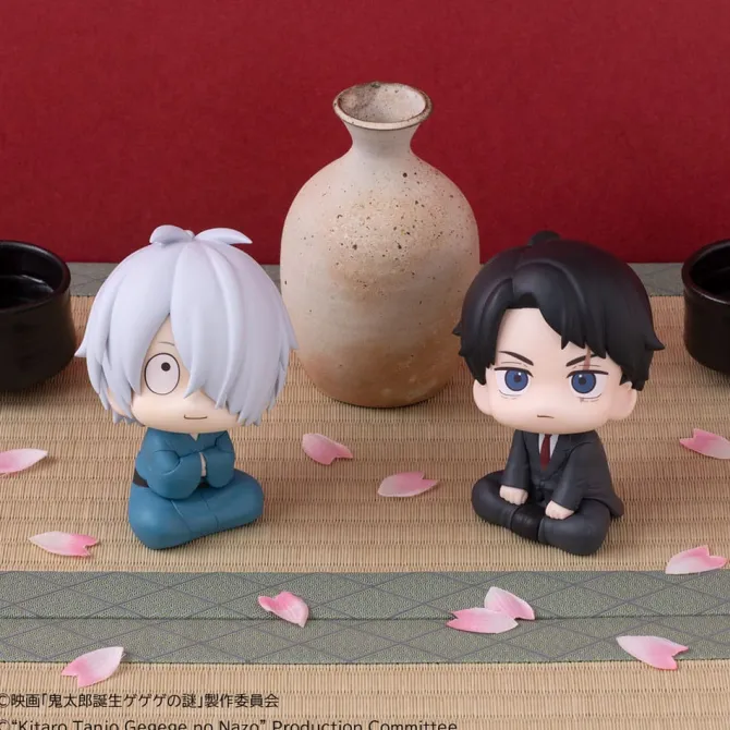 Birth of Kitaro: The Mystery of GeGeGe - Kitaro's Dad & Mizuki Statue / Look Up (with gift): MegaHo