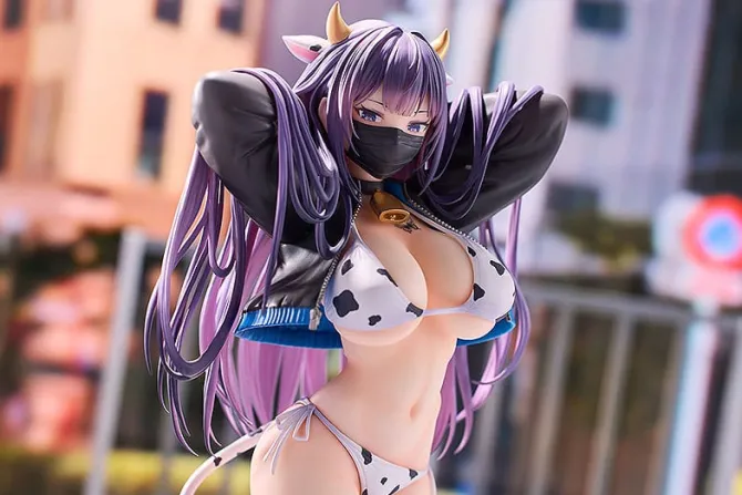 Biya Original Character - Yuna Statue / Cow Bikini Ver.: Ensoutoys