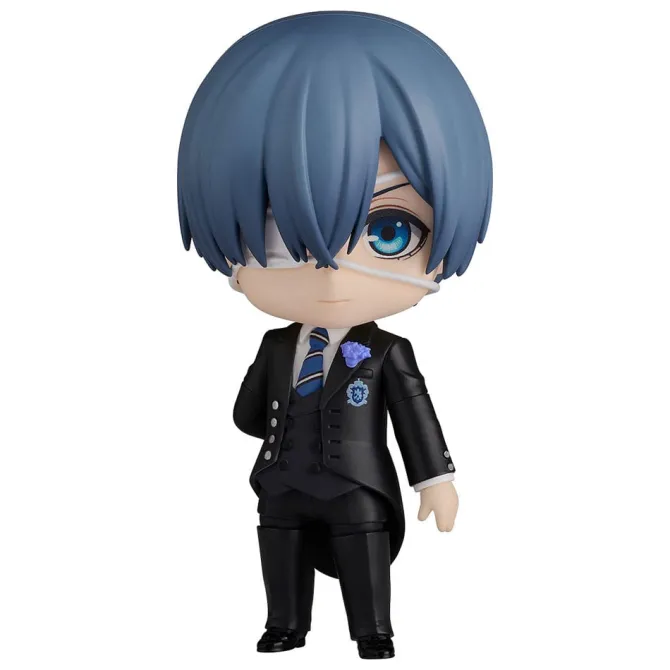 Black Butler: - Ciel Phantomhive Nendoroid / Boarding School Arc - Sapphire Owl Ver.: Orange Rouge