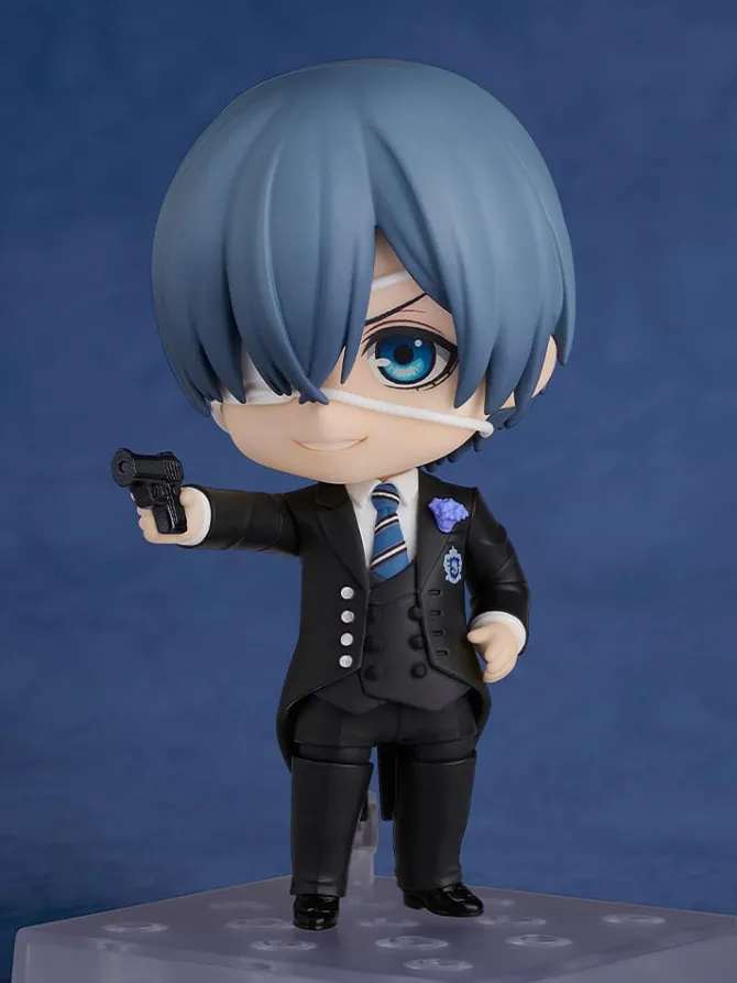 Black Butler: - Ciel Phantomhive Nendoroid / Boarding School Arc - Sapphire Owl Ver.: Orange Rouge