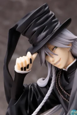 Black Butler Book of Circus Undertaker Statue - ARTFXJ [Neuauflage]: Kotobukiya