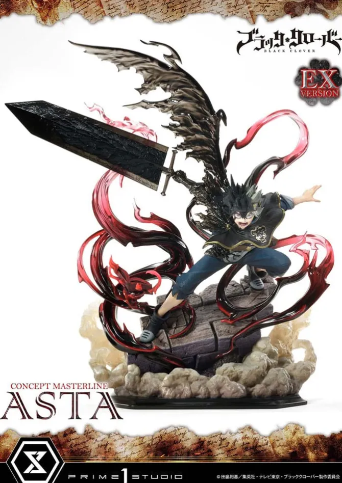 Black Clover - Asta Statue / Concept Masterline Series - Exclusive Ver.: Prime 1 Studio