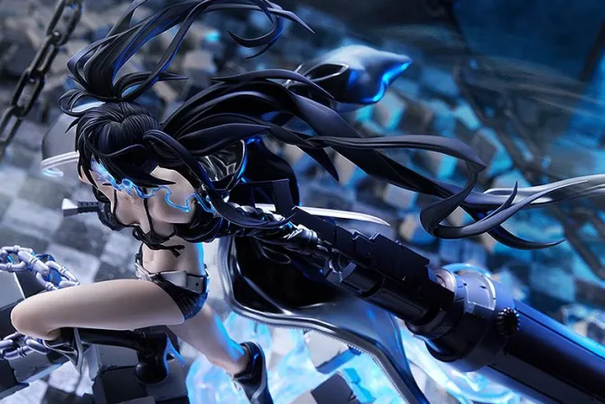 Black Rock Shooter - Black Rock Shooter Statue / HxxG Edition : Max Factory