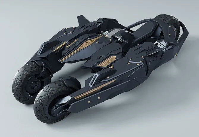 Black Rock Shooter Dawn Fall - Black Trike Plastic Model Kit PLAMAX / Dawn Fall Ver.: Max Factory