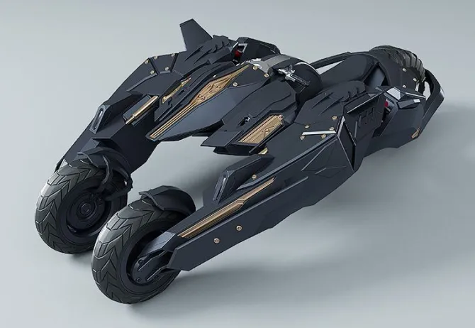 Black Rock Shooter Dawn Fall - Black Trike Plastic Model Kit PLAMAX / Dawn Fall Ver.: Max Factory