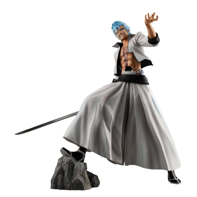 Bleach - Grimmjow Jaegerjaquez Statue / G.E.M. Series: MegaHouse