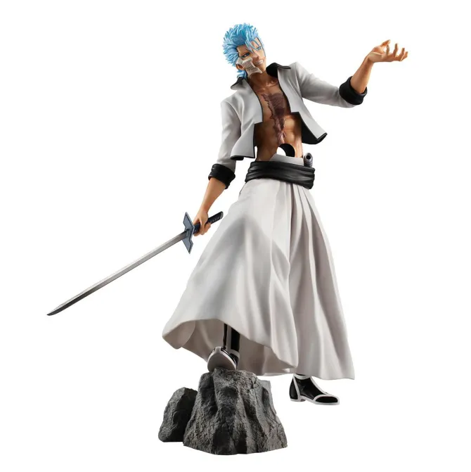 Bleach - Grimmjow Jaegerjaquez Statue / G.E.M. Series: MegaHouse