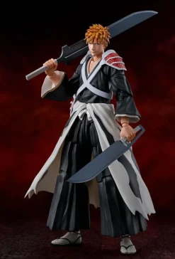 Bleach: Thousand-Year Blood War - Ichigo Kurosaki Actionfigur / S.H. Figuarts - Dual Zangetsu: Tamas