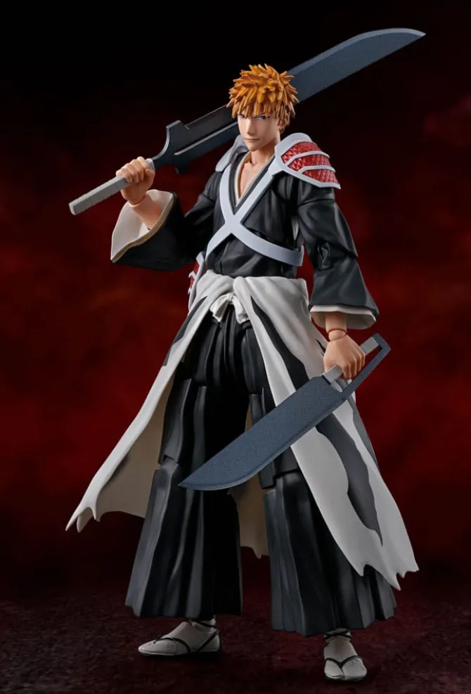 Bleach: Thousand-Year Blood War - Ichigo Kurosaki Actionfigur / S.H. Figuarts - Dual Zangetsu: Tamas