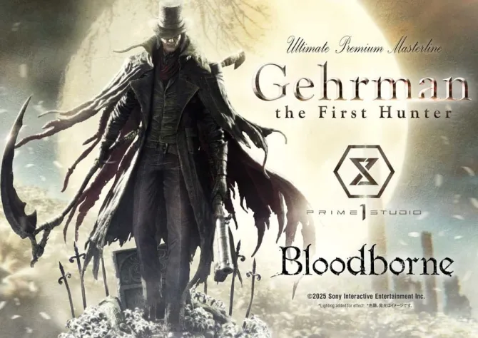 Bloodborne The Old Hunters - Gehrman Statue / Ultimate Premium Masterline Series: Prime 1 Studio