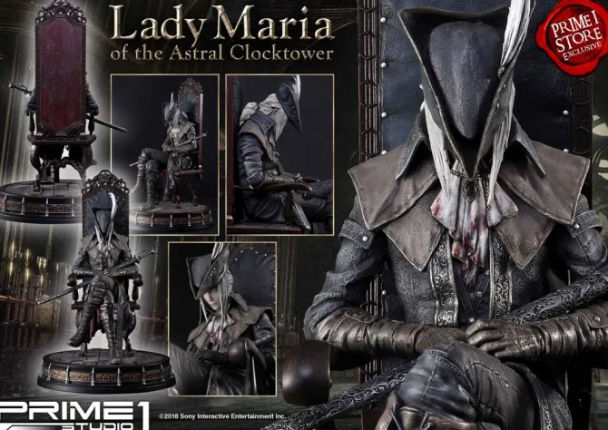 Bloodborne The Old Hunters - Lady Maria of the Astral Clocktower Statue / Exclusive: Prime 1 Studio