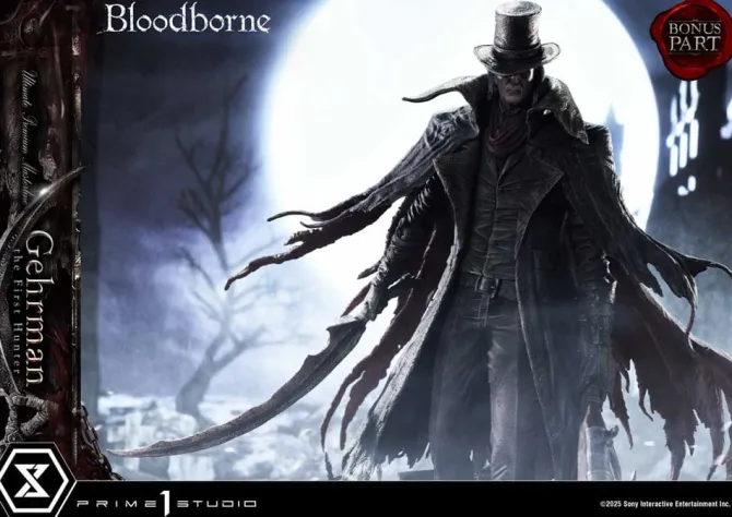 Bloodborne The Old Hunters - Gehrman Statue / Ultimate Premium Masterline - Bonus Version: Prime 1 S