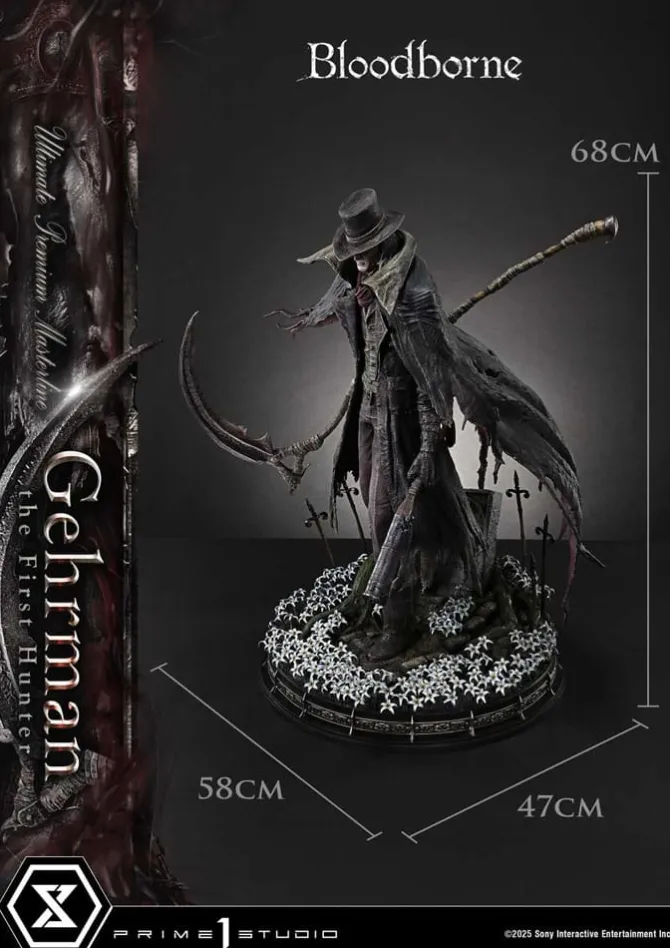 Bloodborne The Old Hunters - Gehrman Statue / Ultimate Premium Masterline - Bonus Version: Prime 1 S