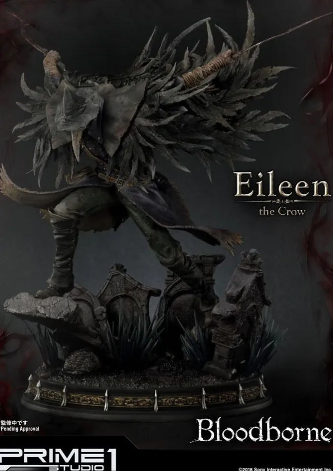 Bloodborne The Old Hunters - Eileen The Crow Statue: Prime 1 Studio