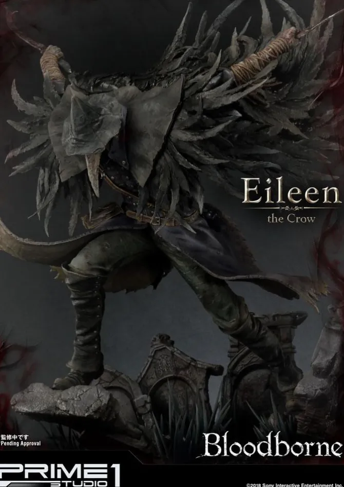 Bloodborne The Old Hunters - Eileen The Crow Statue: Prime 1 Studio