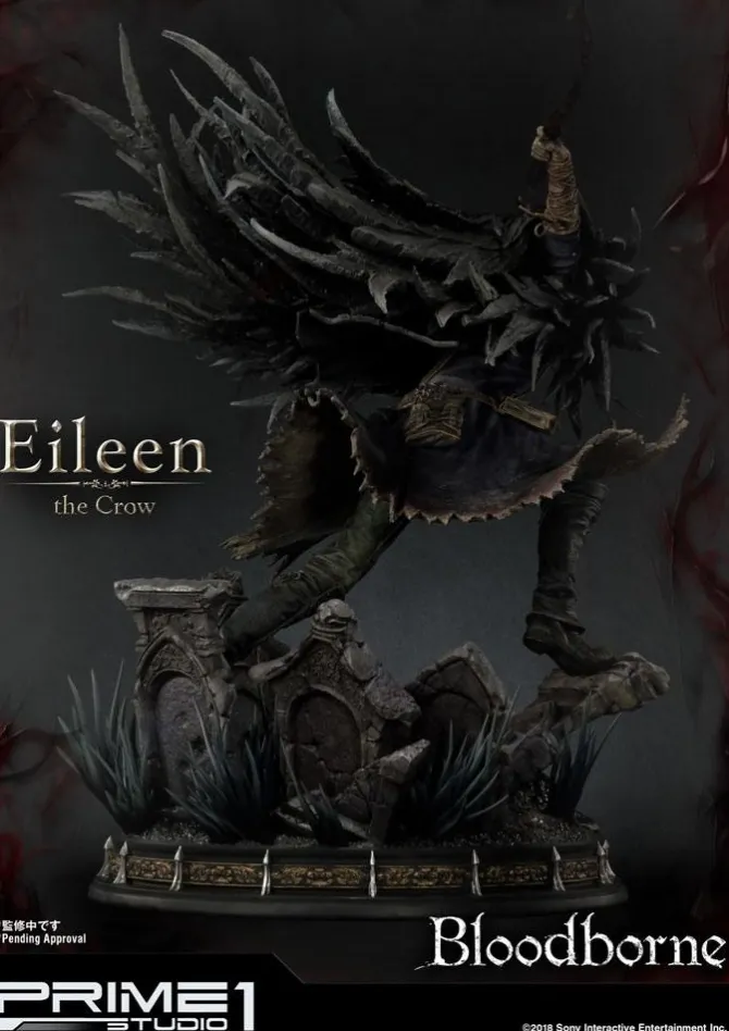 Bloodborne The Old Hunters - Eileen The Crow Statue: Prime 1 Studio