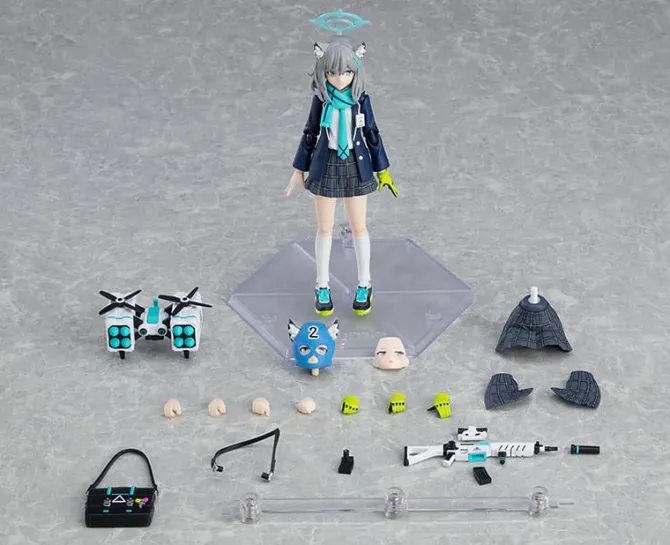 Blue Archive - Shiroko Sunaookami Actionfigur (re-run): Max Factory