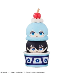 Blue Lock - Tsumichen Stack up & Change Statue / Sammelfiguren 6er-Pack (with gift): Megahouse