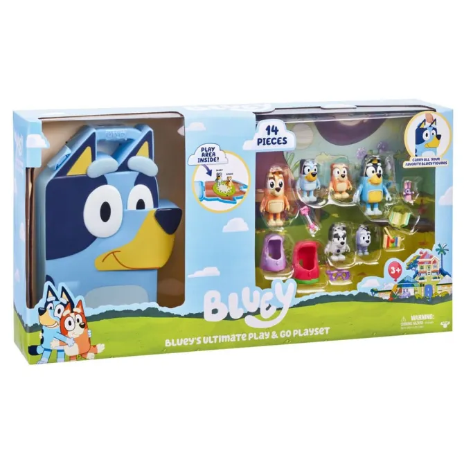 Bluey - Ultimate Play & Go Spielset: Bluey