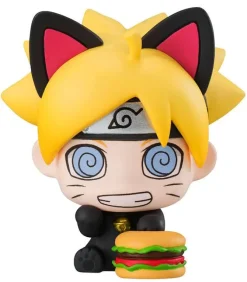 Boruto - Sammelfiguren 2er-Pack / Petit Chara Land - Oyako Manekineko Dattebasa!: MegaHouse