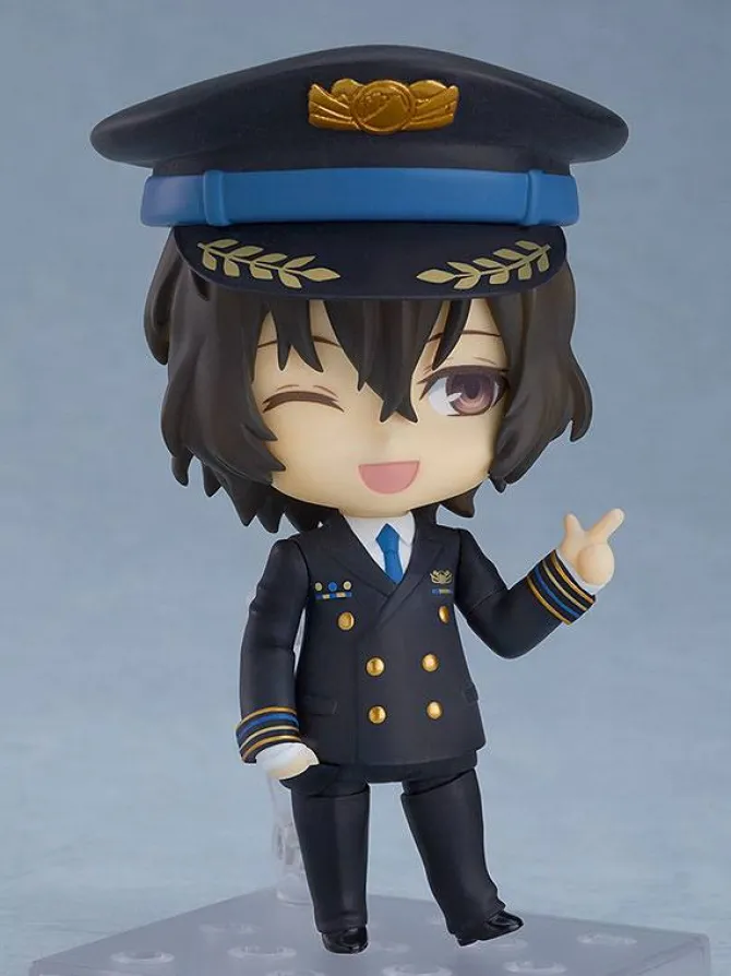 Bungo Stray Dogs - Osamu Dazai Nendoroid / Airport Version: Orange Rouge