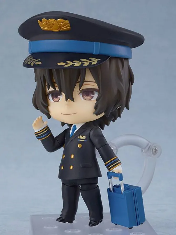 Bungo Stray Dogs - Osamu Dazai Nendoroid / Airport Version: Orange Rouge