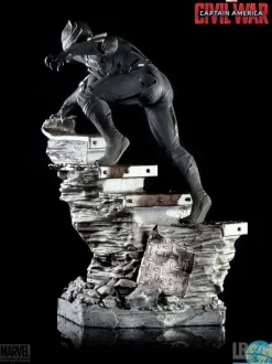 Captain America Civil War - Black Panther Statue: Iron Studios