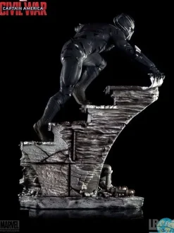 Captain America Civil War - Black Panther Statue: Iron Studios