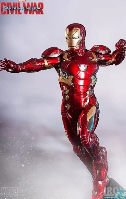 Captain America Civil War - Iron Man Mark XLVI Statue: Iron Studios