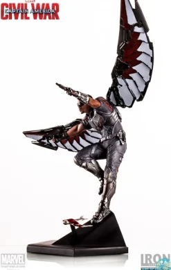 Captain America Civil War - Falcon Statue: Iron Studios