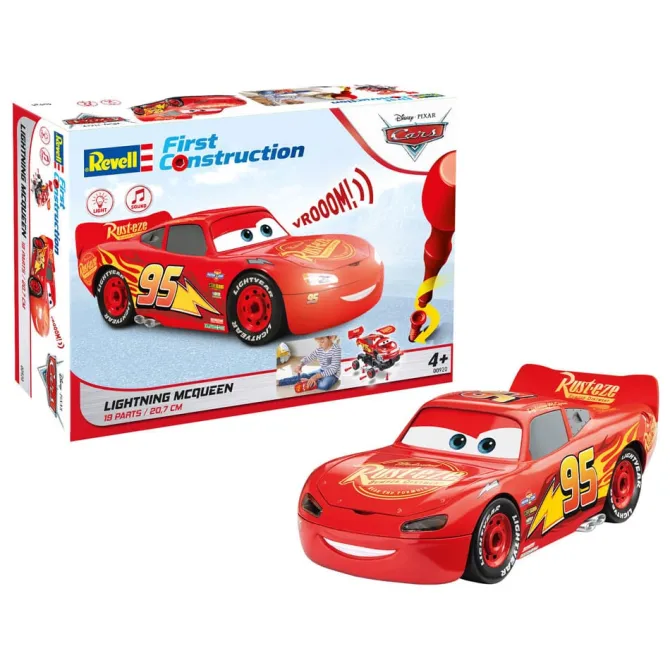 Cars Disney - Lightning McQueen Bauset / First Construction: Revell