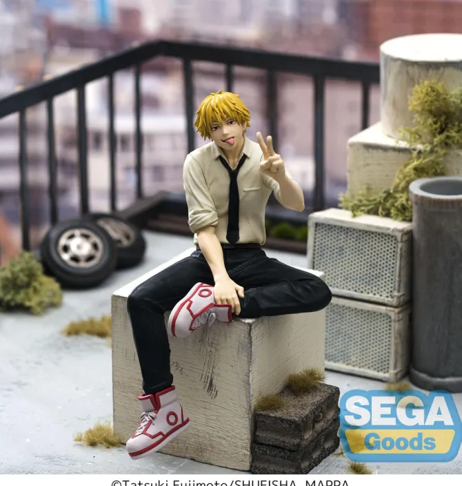 Chainsaw Man - Denji Figur / Perching: Sega
