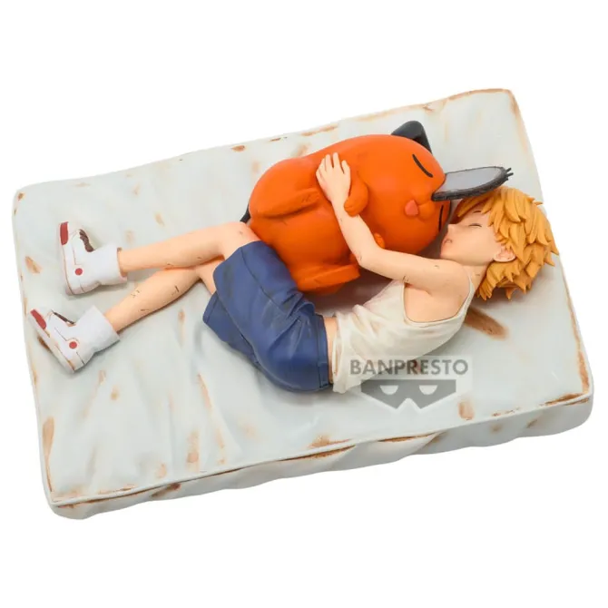 Chainsaw Man - Denki & Pochita Figur / Break Time Collection - Vol. 4: Banpresto