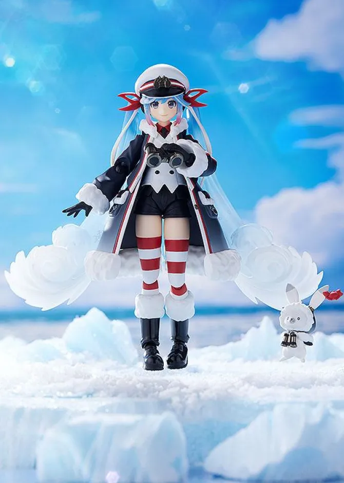 Character Vocal Series 01 - Hatsune Miku Actionfigur / Figma Snow Miku: Grand Voyage Version: Max Fa