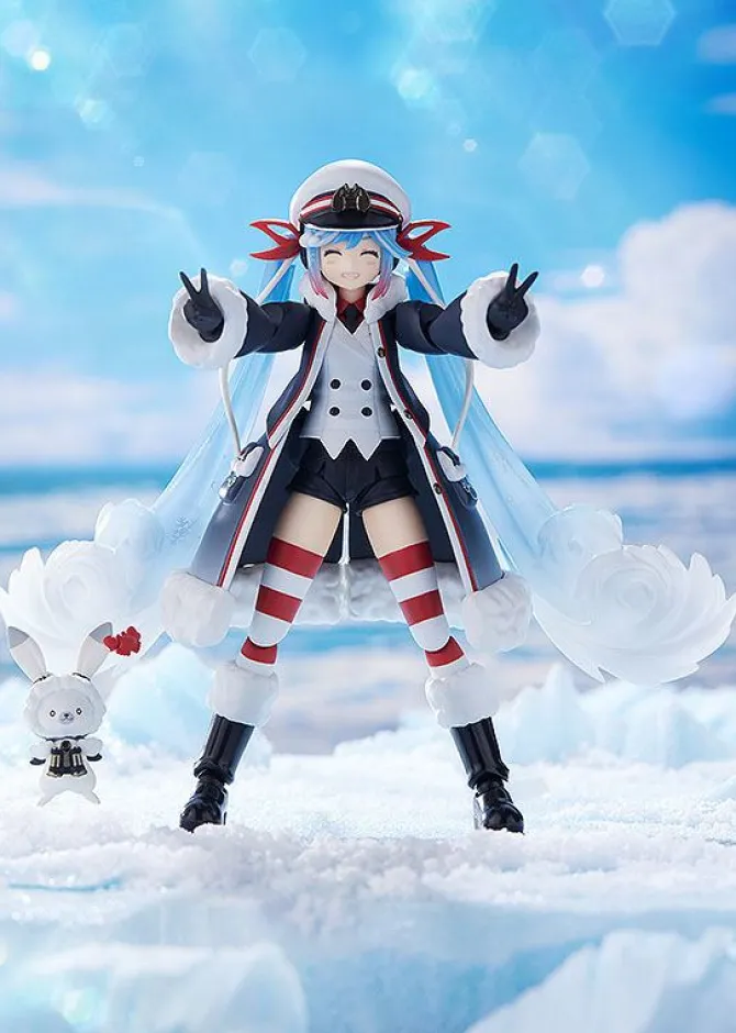 Character Vocal Series 01 - Hatsune Miku Actionfigur / Figma Snow Miku: Grand Voyage Version: Max Fa