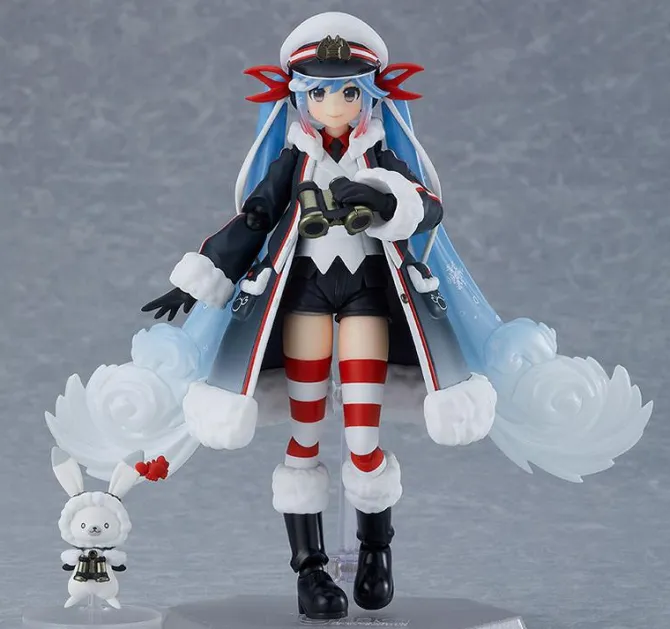 Character Vocal Series 01 - Hatsune Miku Actionfigur / Figma Snow Miku: Grand Voyage Version: Max Fa
