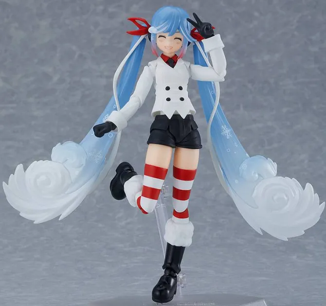 Character Vocal Series 01 - Hatsune Miku Actionfigur / Figma Snow Miku: Grand Voyage Version: Max Fa