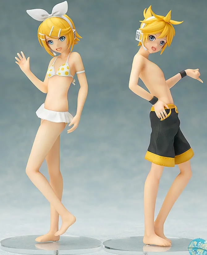 Character Vocal Series 02 - Kagamine Rin Statue - S-style / Swimsuit Version: FREEing