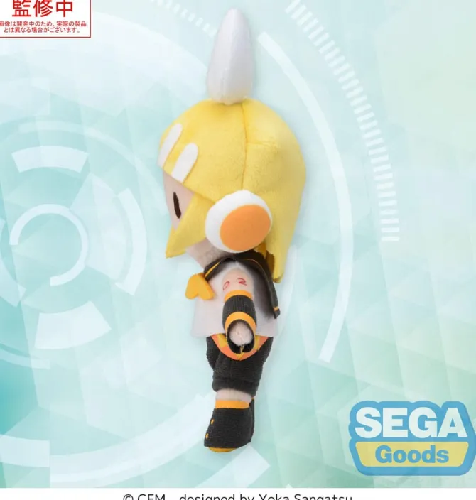 Character Vocal Series 02 - Kagamine Rin (EX) Plüschfigur / Kagamine Rin/Len Fuwa Petit Mini: Sega