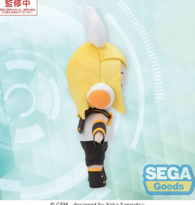Character Vocal Series 02 - Kagamine Rin (EX) Plüschfigur / Kagamine Rin/Len Fuwa Petit Mini: Sega