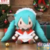 Character Vocal Series 01: - Hatsune Miku Plüschfigur / Fuwa Petit - Christmas 2025: Sega