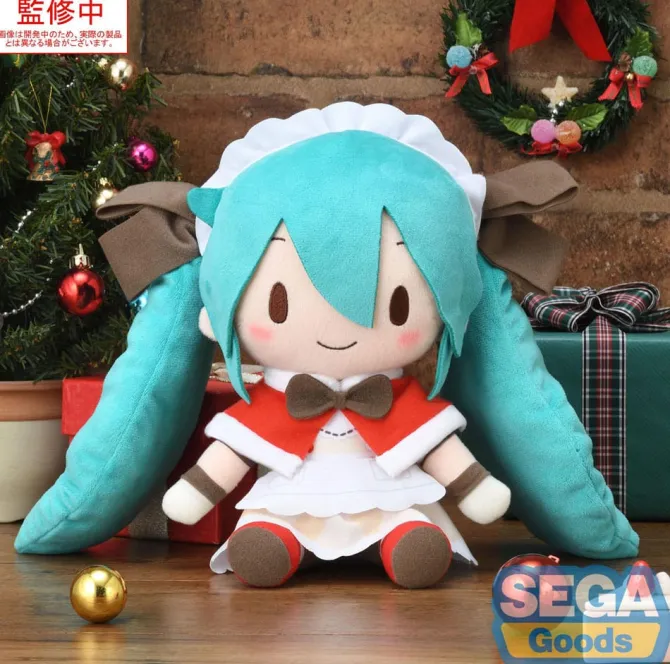 Character Vocal Series 01: - Hatsune Miku Plüschfigur / Fuwa Petit - Christmas 2025: Sega