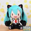 Character Vocal Series 01: - Hatsune Miku Plüschfigur / Fuwa Petit - Kitty Cat LL: Sega
