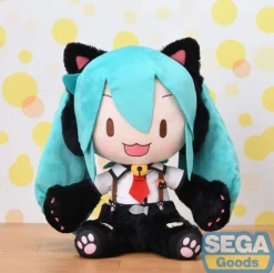 Character Vocal Series 01: - Hatsune Miku Plüschfigur / Fuwa Petit - Kitty Cat LL: Sega