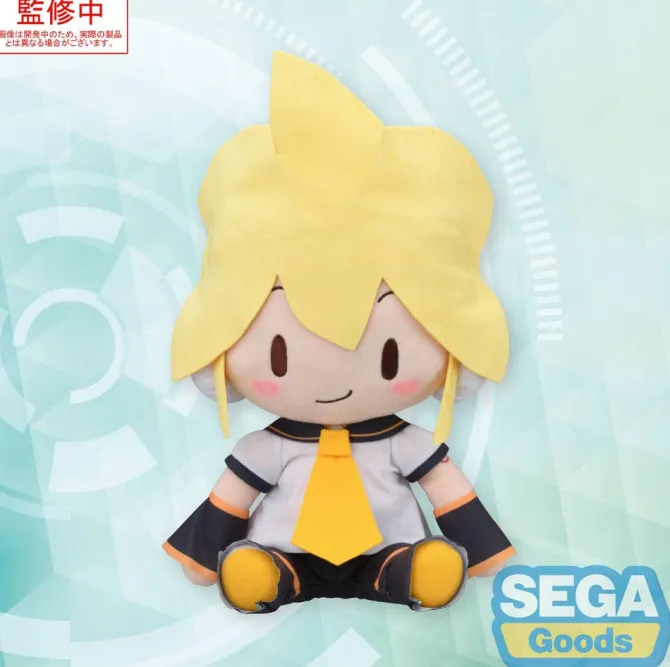 Character Vocal Series 02 - Kagamine Len Plüschfigur / Kagamine Rin/Len Fuwa Petit MEJ: Sega
