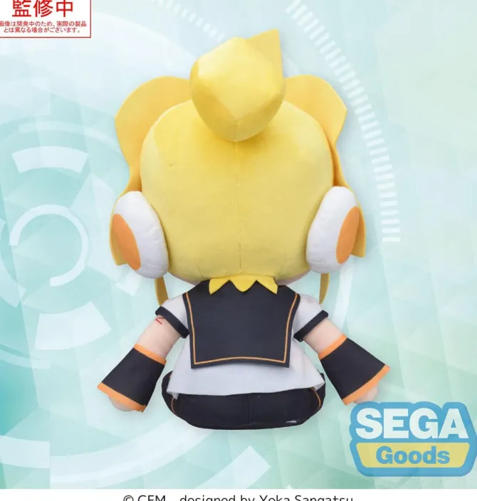 Character Vocal Series 02 - Kagamine Len Plüschfigur / Kagamine Rin/Len Fuwa Petit MEJ: Sega