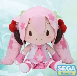 Character Vocal Series 01: - Sakura Miku Plüschfigur / Fuwa Petit - Dodeka Jumbo: Sega