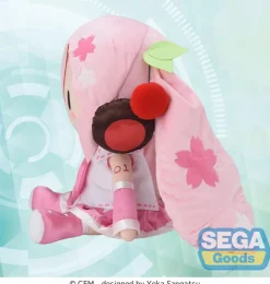 Character Vocal Series 01: - Sakura Miku Plüschfigur / Fuwa Petit - Dodeka Jumbo: Sega